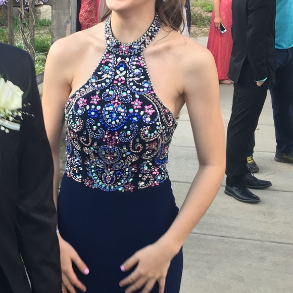 Prom girl fab-gl2279 prom dress! Worn twice! M - Picture 7 of 7